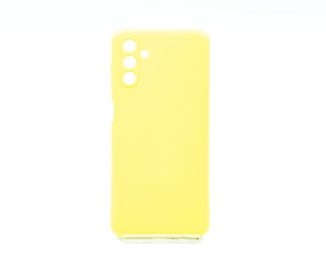 Силіконовий чохол Full Cover для Samsung A04S yellow Full Camera без logo