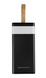 Power Bank Grunhelm GP-50BQC 22.5W 50000 mAh black швидка зарядка,ліхтарик,ремінець