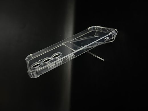 Силіконовий чохол Clear WXD HQ для Samsung S24 FE 0.8mm протиударний Full Camera shockproof