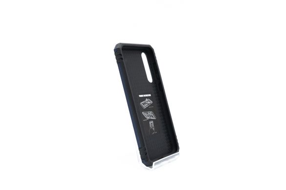 Чехол Serge Ring for Magnet для Xiaomi Mi 9SE blue противоударный с магнит держателем