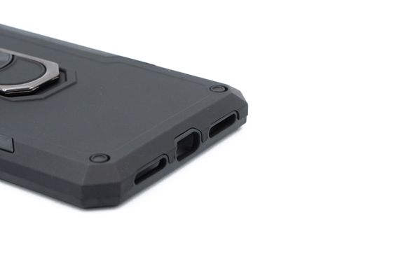 Чохол Serge Ring for Magnet для Xiaomi Redmi 7 black протиударний