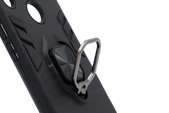 Чохол SP Transformer Ring for Magnet для Xiaomi Redmi Note 7 black протиударний