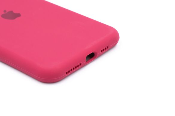 Силіконовий чохол Full Cover для iPhone 11 Pro Max rose red
