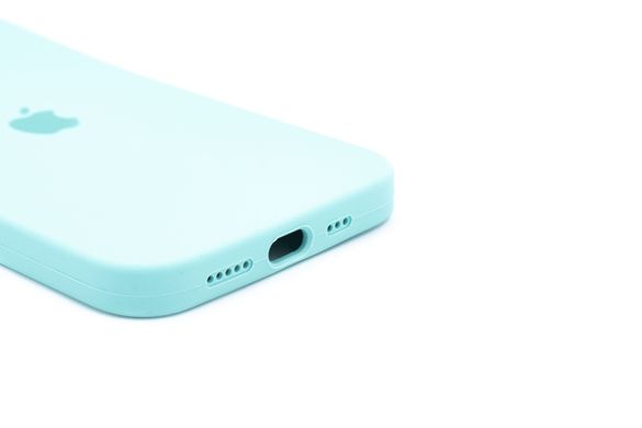 Силіконовий чохол Full Cover для iPhone 13 Pro marine green