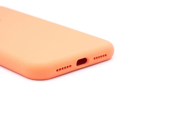 Силіконовий чохол Full Cover для iPhone XR nectarine