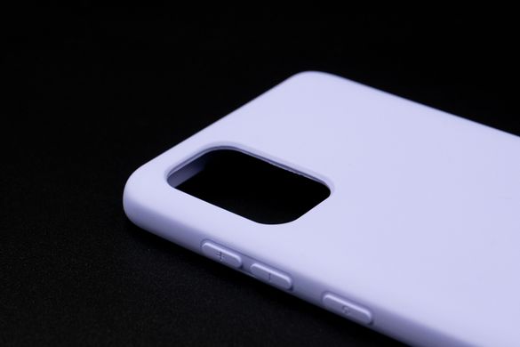 Силіконовий чохол Full Cover для Samsung A71 lilac без logo