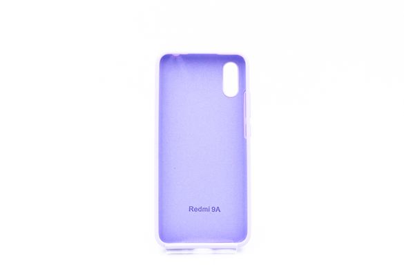 Силіконовий чохол Full Cover для Xiaomi Redmi 9А lilac