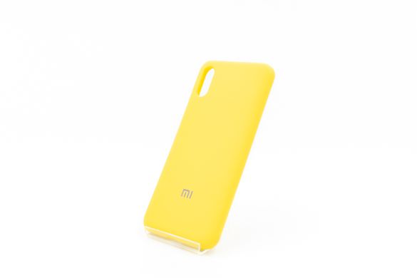 Силіконовий чохол Full Cover для Xiaomi Redmi 9A yellow