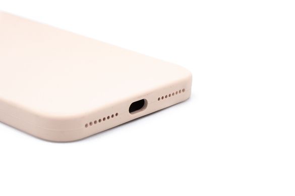 Силіконовий чохол Full Cover Square для iPhone 7+/8+ pink sand Camera Protective