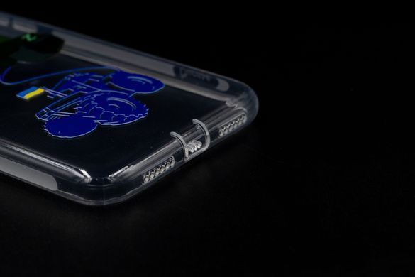 Силіконовий чохол MyPrint для iPhone 11 Танк, OuCase, clear