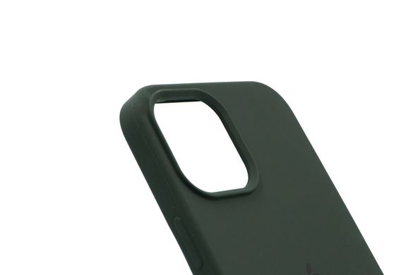 Силіконовий чохол original для iPhone 12 Pro Max black green