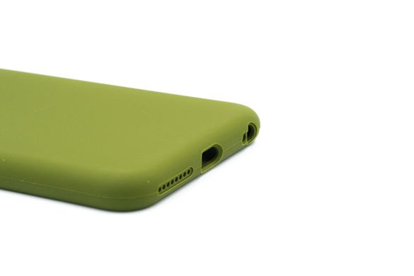 Силиконовый чехол Full Cover для iPhone 6+ olive green