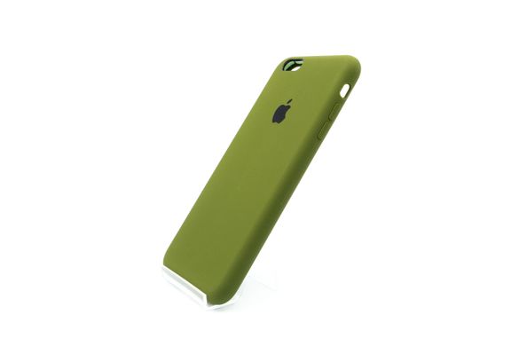Силіконовий чохол Full Cover для iPhone 6+ olive green