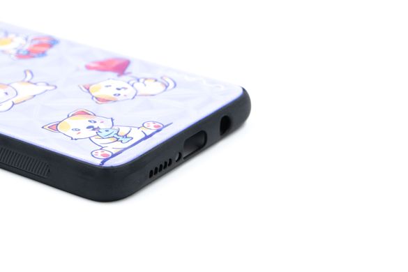 TPU+PC чохол Prisma Wave Majesty для Xiaomi Redmi Note 8 Pro Pretty kittens/light purple
