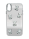 Чехол Mirror Shine для iPhone XR bears