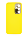 Чохол шкіра Xshield для Samsung A35 yellow Full Camera