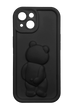 Накладка Bear для iPhone 14 black Full Camera