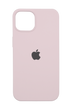 Силіконовий чохол Full Cover для iPhone 14 chalk pink