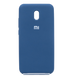 Силіконовий чохол Full Cover для Xiaomi Redmi 8A navy blue