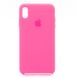 Силіконовий чохол Full Cover для iPhone XS Max fluoriscence pink