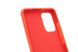 Силіконовий чохол Full Cover для Samsung S20+ red