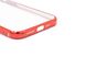 Силіконовий чохол Сlear для iPhone 12 Pro Max red Full Camera з глянсовою окантовкою