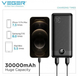 Power Bank VEGER V3008 30000 mAh 20W black