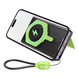 Power Bank Hoco DB83 22.5W+PD20W magnetic, with watch charging, cable 10000mAh black/green