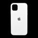 Силиконовый чехол Full Cover для iPhone 11 white