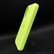 Силиконовый чехол with MagSafe для iPhone 17 neon yellow 1:1 Smart animation с кнопкой