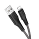 USB кабель Hoco X58 Lightning 2.4A 1m black