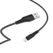 USB кабель Hoco X58 Lightning 2.4A 1m black