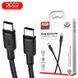 Кабель XO NB-Q199 Type-C to Type-C 1.5m black
