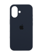 Силіконовий чохол Full Cover для iPhone 16 Plus dark blue