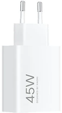 Зарядний пристрій Xiaomi 45W Turbo Charg USB-A (BHR07SLEU) white