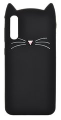 Силиконовый чехол для Samsung A50/2019 cat black