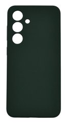 Силіконовий чохол Full Cover для Samsung S24 cyprus green (AAA) Full Camera без logo