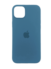 Силиконовый чехол with MagSafe для iPhone 15 winter blue