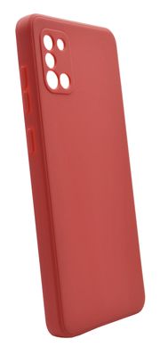 Силіконовий чохол Candy Full Camera для Samsung A31 red