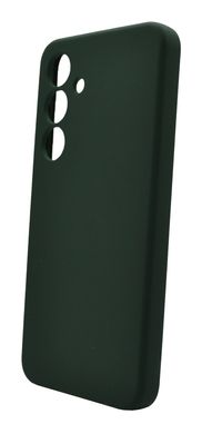 Силіконовий чохол Full Cover для Samsung S24 cyprus green (AAA) Full Camera без logo