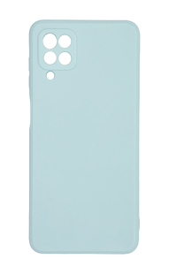 Силіконовий чохол Candy Full Camera для Samsung A12/M12 smoky gray