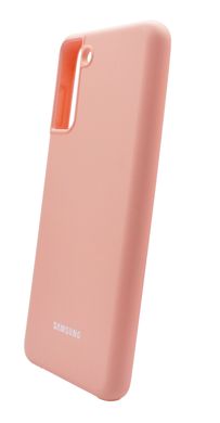 Силиконовый чехол Silicone Cover для Samsung S21+/S30+ pudra