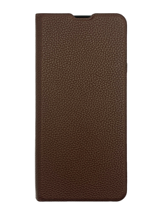 Чохол книжка FIBRA (рельєф) для Samsung M33 brown Full Camera