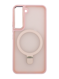 Чохол Matte Ring-MagSafe для Samsung S21 FE pink