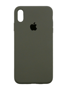 Силіконовий чохол Full Cover для iPhone XS Max clay