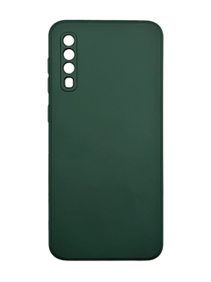 Силиконовый чехол WAVE Colorful для Samsung A30S/A50 forest green Full Camera (TPU)