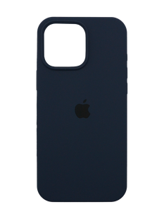 Силіконовий чохол Full Cover для iPhone 16 Pro dark blue