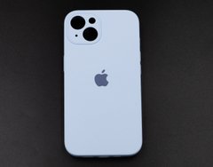 Силіконовий чохол Full Cover для iPhone 13 lilac blue Full Camera