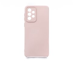 Силіконовий чохол Full Cover для Samsung A33 5G pink sand Full Camera без logo