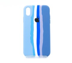 Силіконовый чохол Full Cover для iPhone XR Rainbow №1